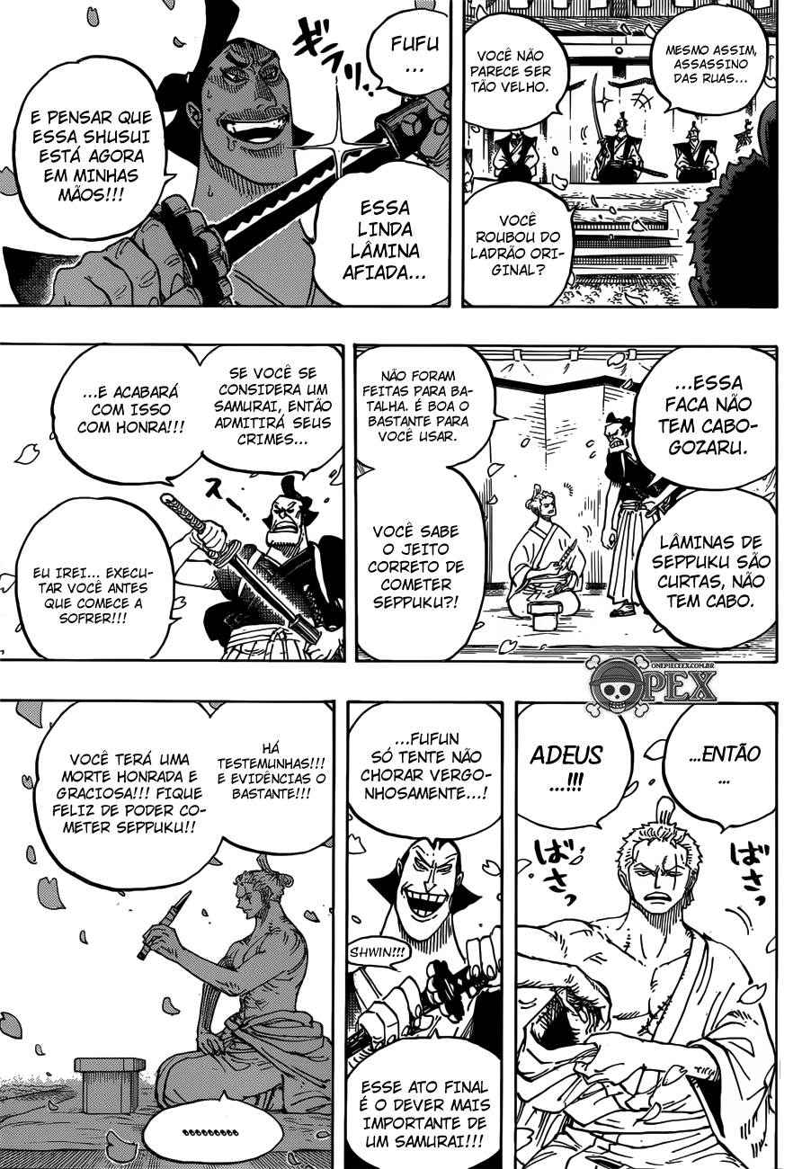 One Piece capítulo 909 página 15