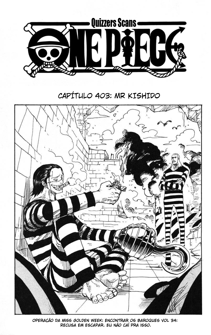 One Piece capítulo 403 página 1