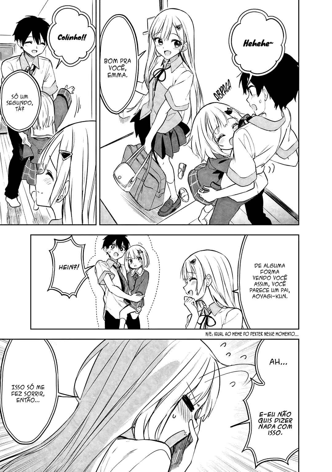 Maigo ni Natteita Youjo wo Tasuketara, Otonari ni Sumu Bishoujo Ryuugakusei ga Ie ni Asobi ni Kuru you ni Natta Ken ni Tsuite capítulo 15 página 10
