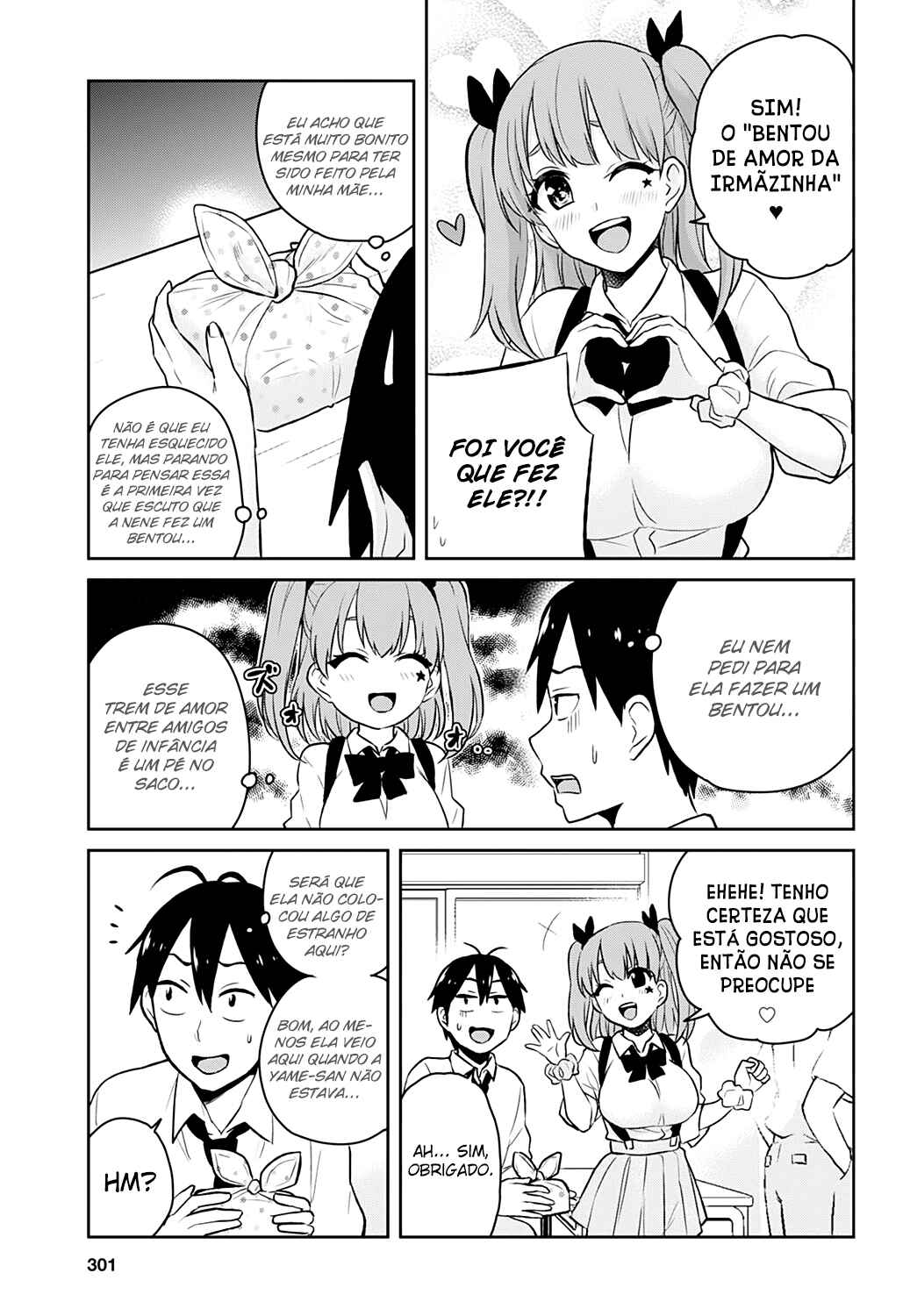 Hajimete no Gal capítulo 27 página 4