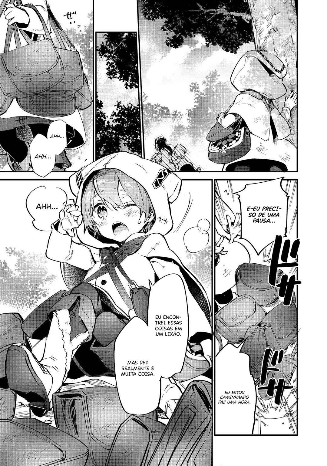 Saijaku Tamer wa Gomi Hiroi no Tabi wo Hajimemashita. @COMIC capítulo 2.1 página 4
