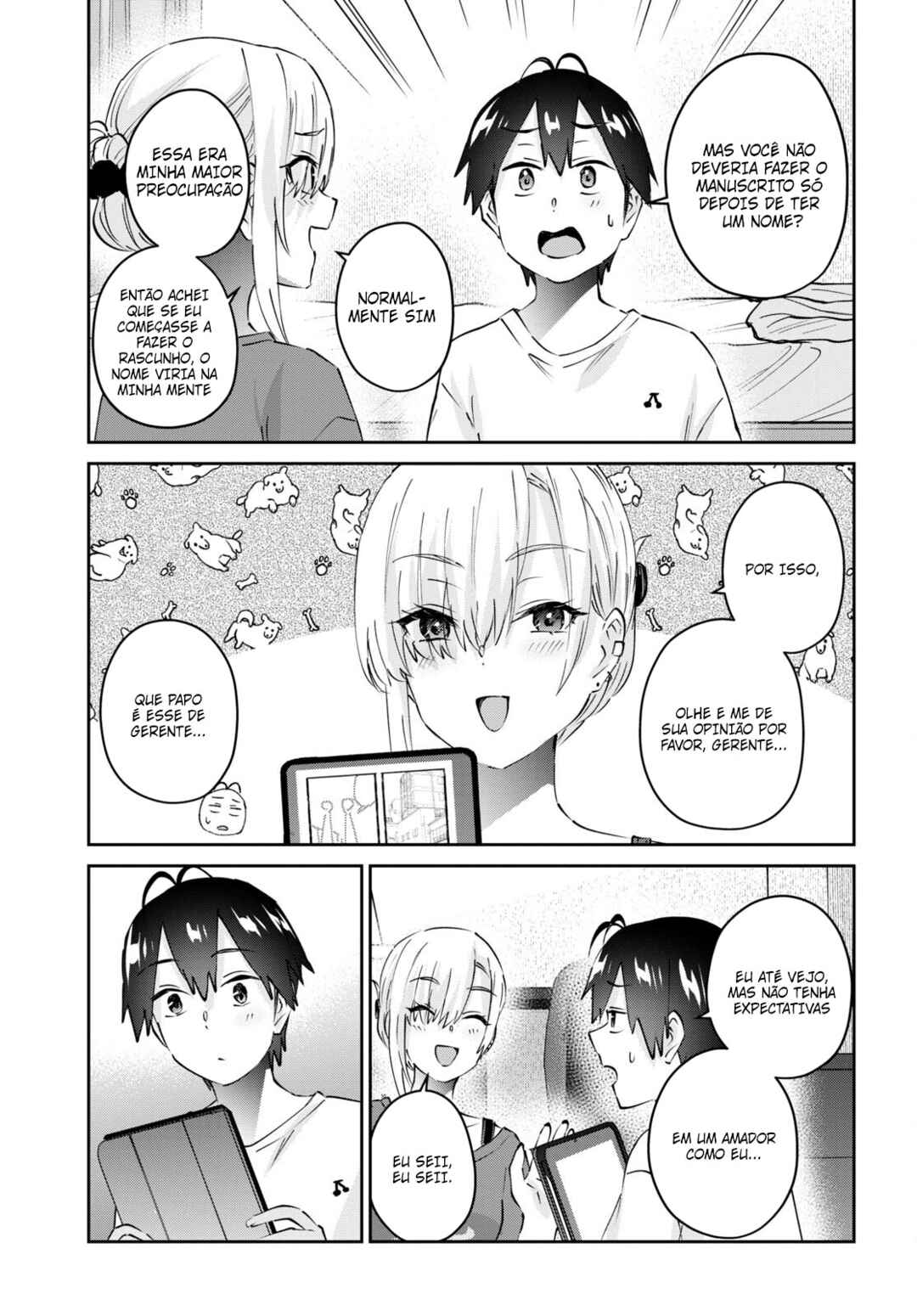 Hajimete no Gal capítulo 169 página 8