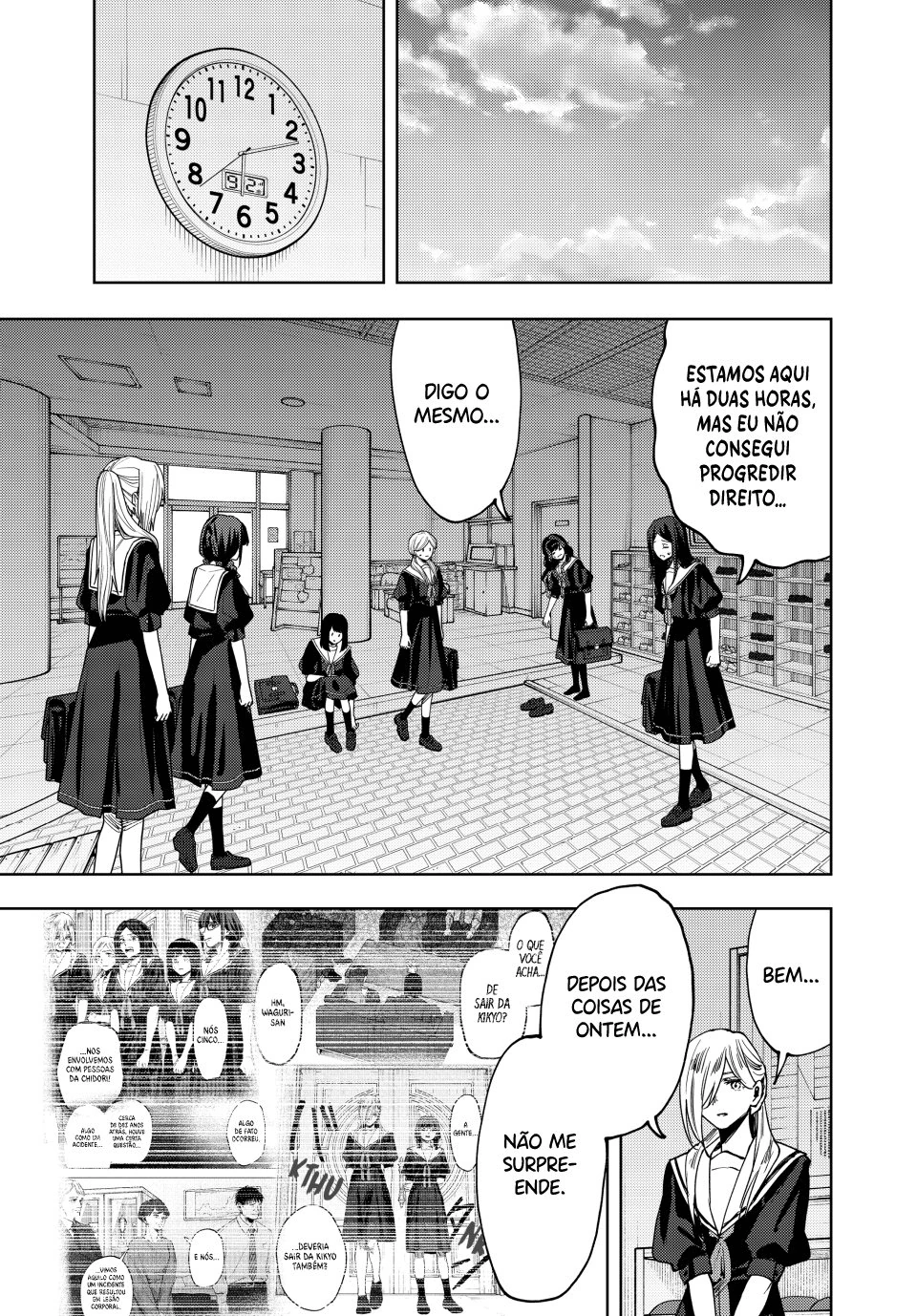 Kaoru Hana Wa Rin To Saku capítulo 165 página 4