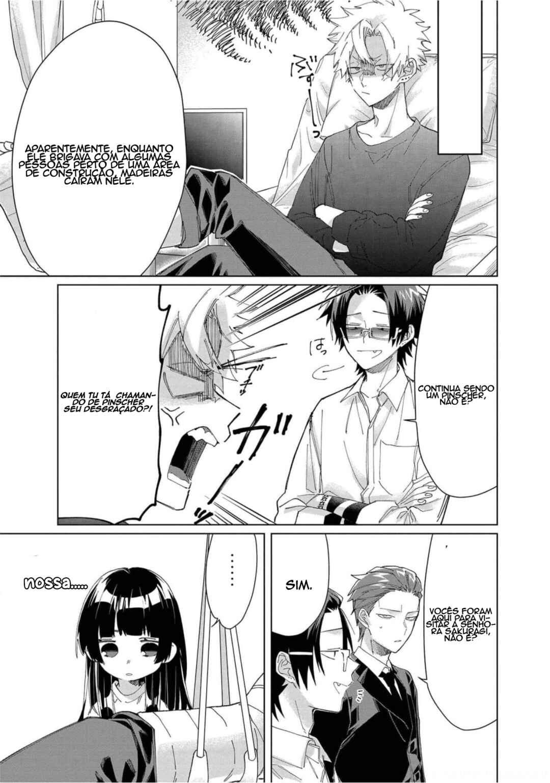 Kumichou Musume to Sewa-gakari capítulo 65 página 12