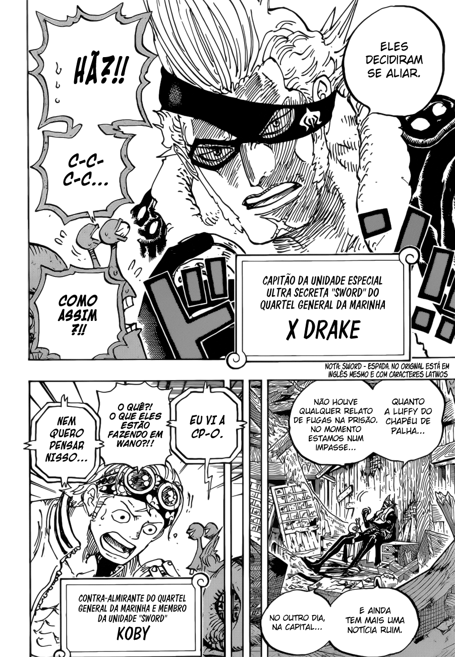 One Piece capítulo 956 página 13
