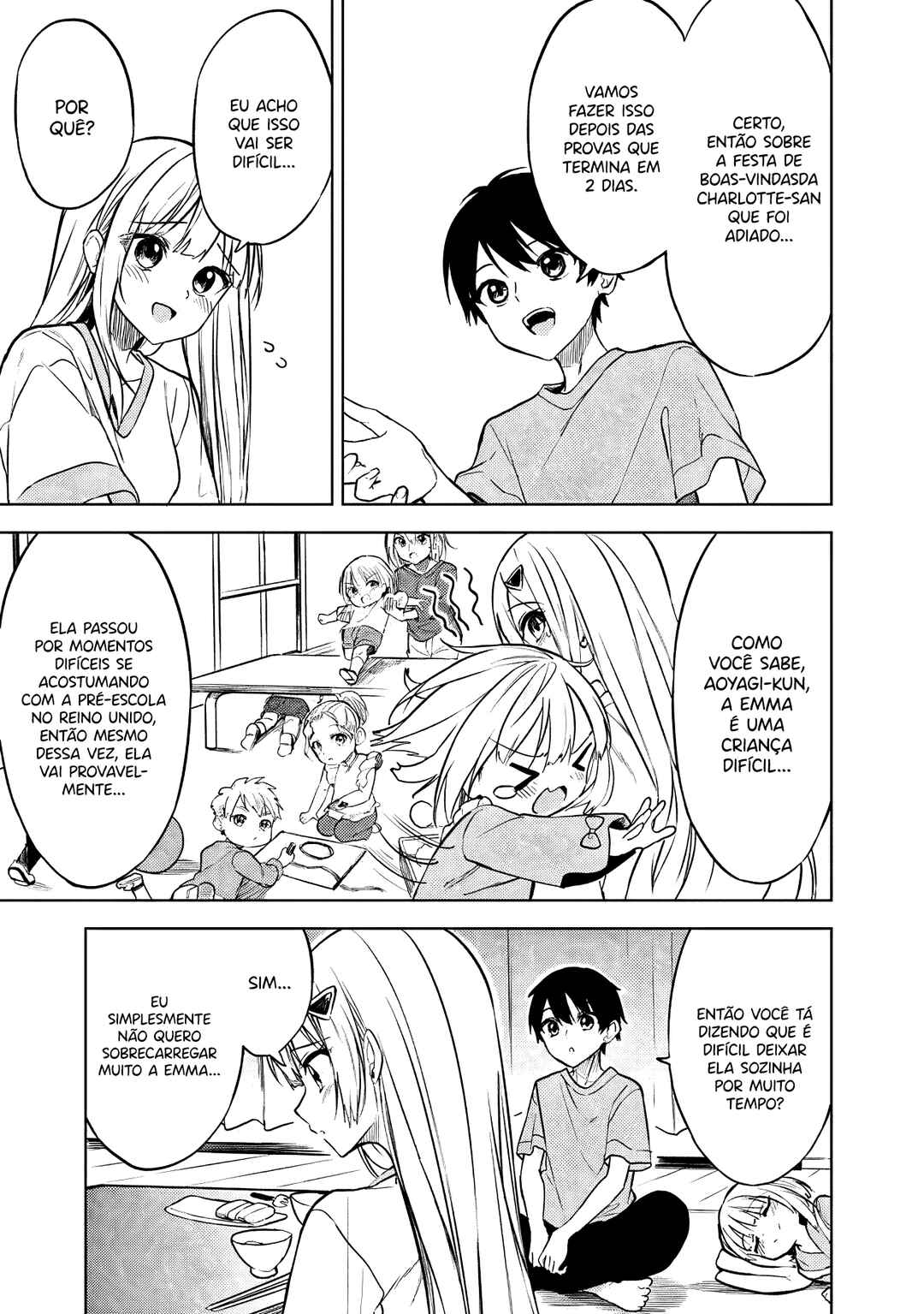 Maigo ni Natteita Youjo wo Tasuketara, Otonari ni Sumu Bishoujo Ryuugakusei ga Ie ni Asobi ni Kuru you ni Natta Ken ni Tsuite capítulo 15 página 6