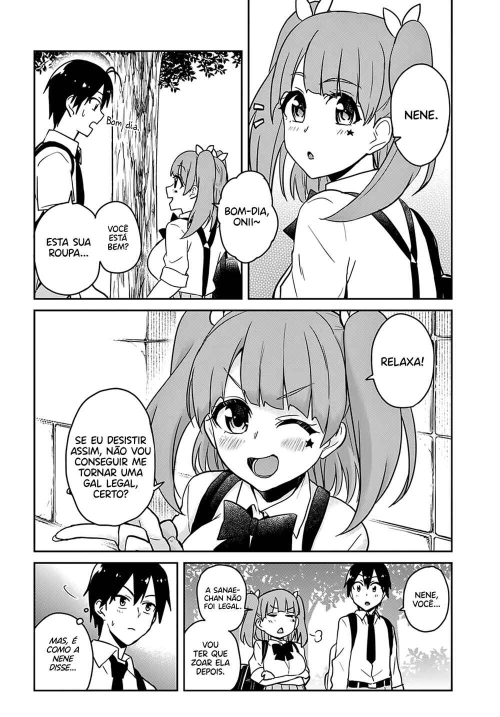 Hajimete no Gal capítulo 69 página 4