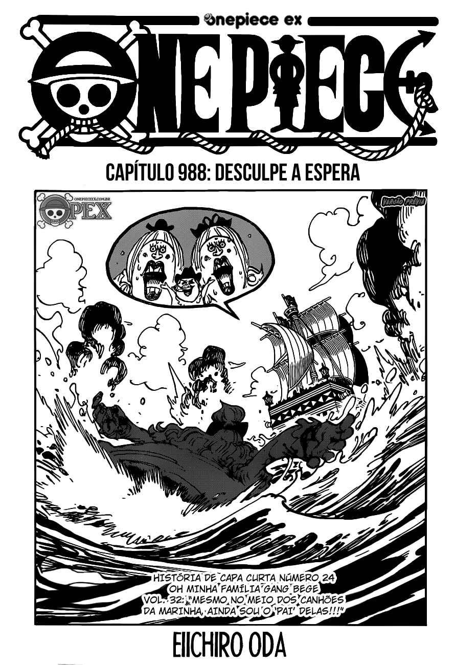 One Piece capítulo 988 página 1