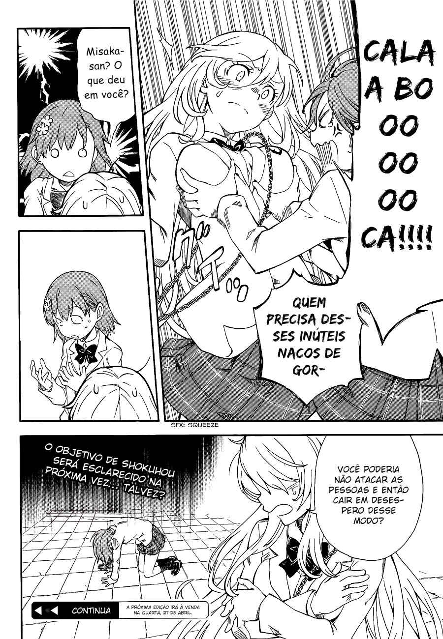 Toaru Majutsu no Index Gaiden: Toaru Kagaku no Railgun capítulo 84 página 12