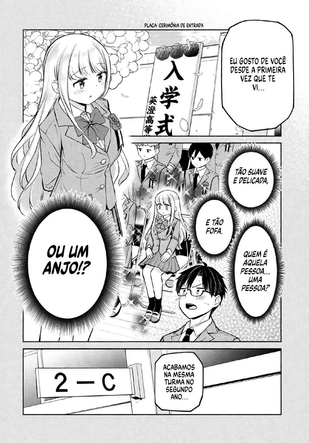 Class no Tenshi ni Kokutta Kekka capítulo 1.2 página 7