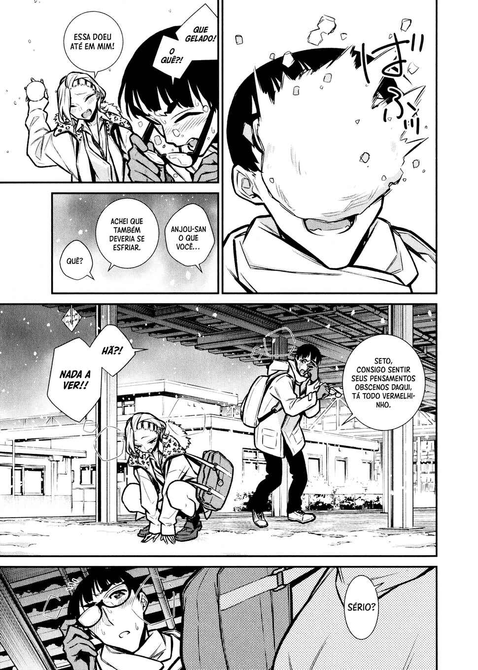 Yancha Gal no Anjou-san capítulo 83 página 8
