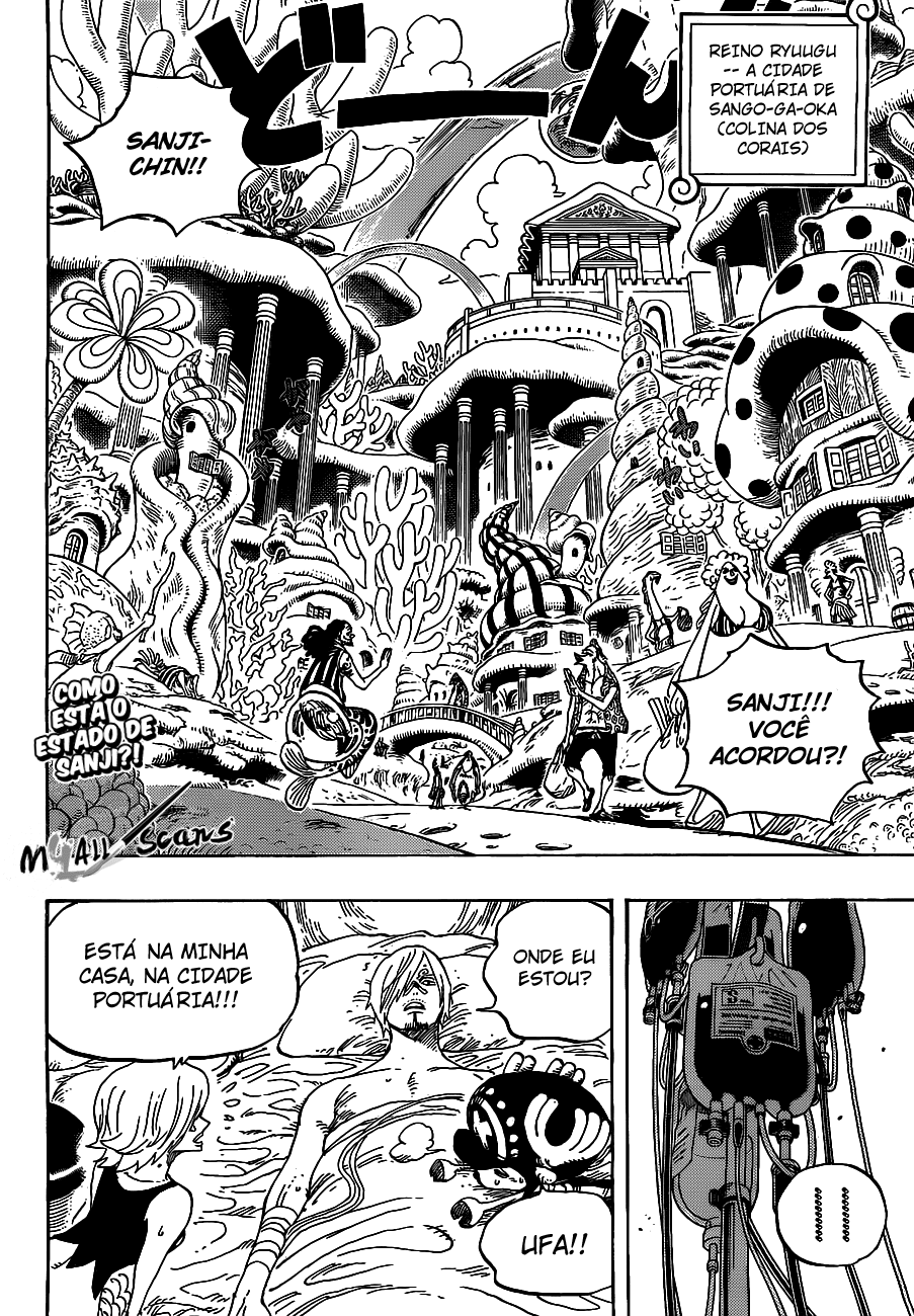 One Piece capítulo 610 página 3