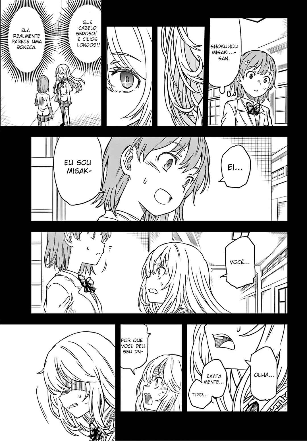Toaru Majutsu no Index Gaiden: Toaru Kagaku no Railgun capítulo 132.5 página 8