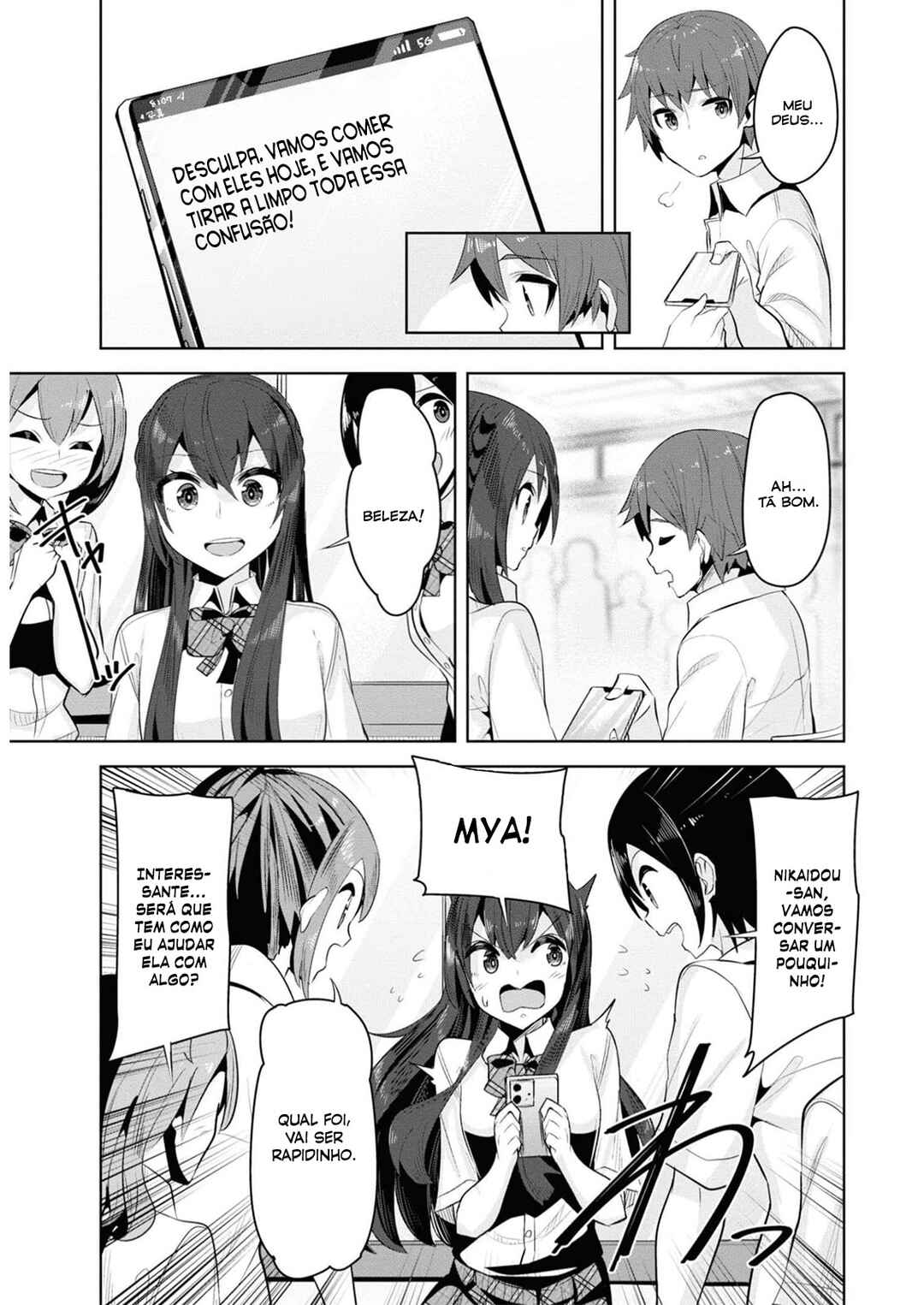 Tenkousaki no Seiso Karen na Bishoujo ga, Mukashi Danshi to Omotte Issho ni Asonda Osananajimi datta Ken capítulo 12 página 8