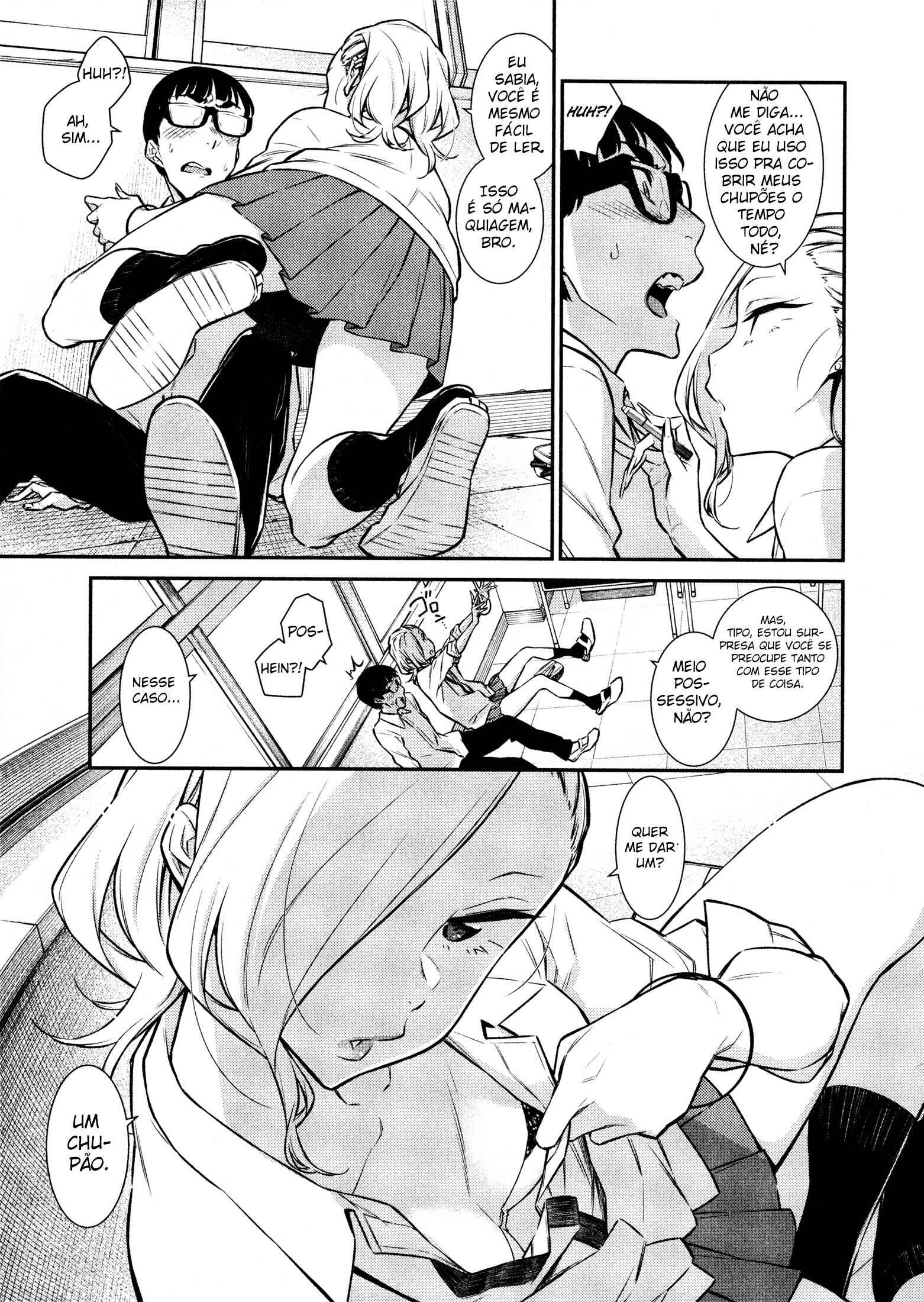 Yancha Gal no Anjou-san capítulo 40 página 6
