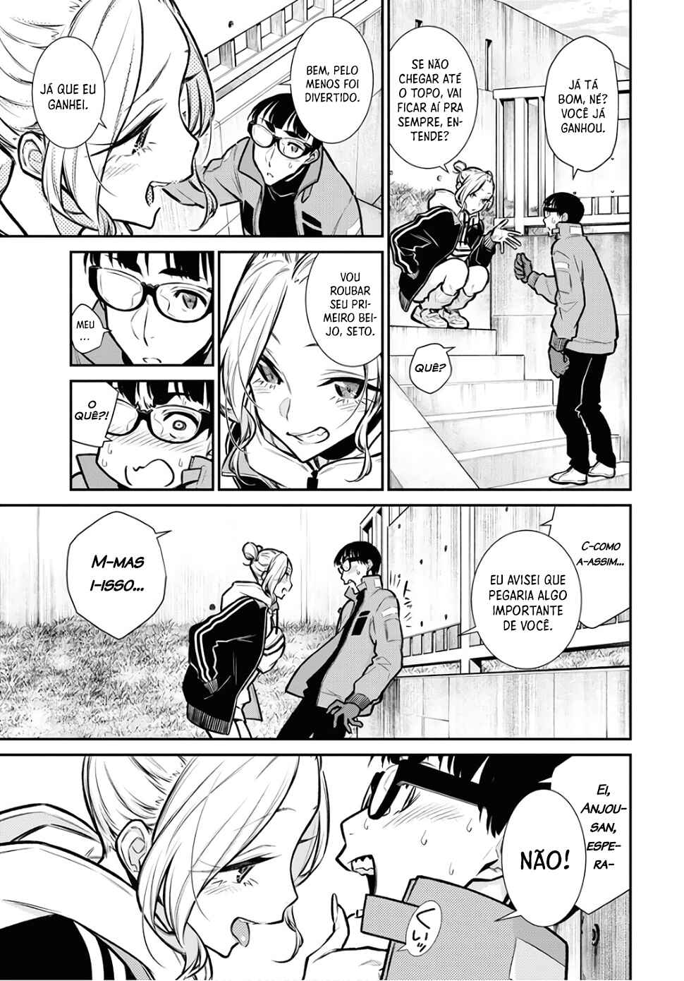 Yancha Gal no Anjou-san capítulo 74 página 12