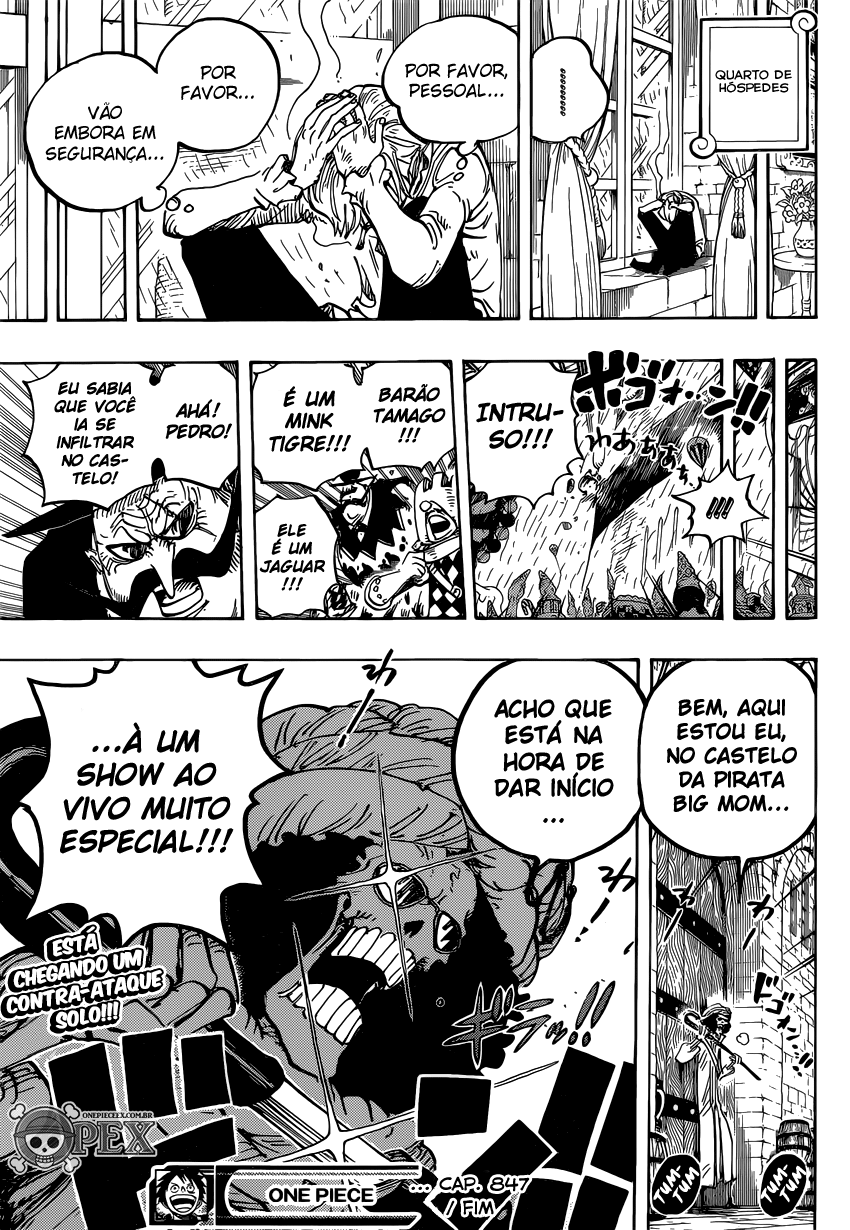 One Piece capítulo 847 página 18