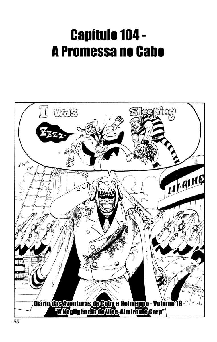 One Piece capítulo 104 página 1