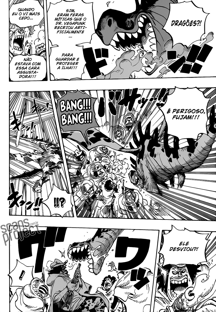 One Piece capítulo 680 página 7