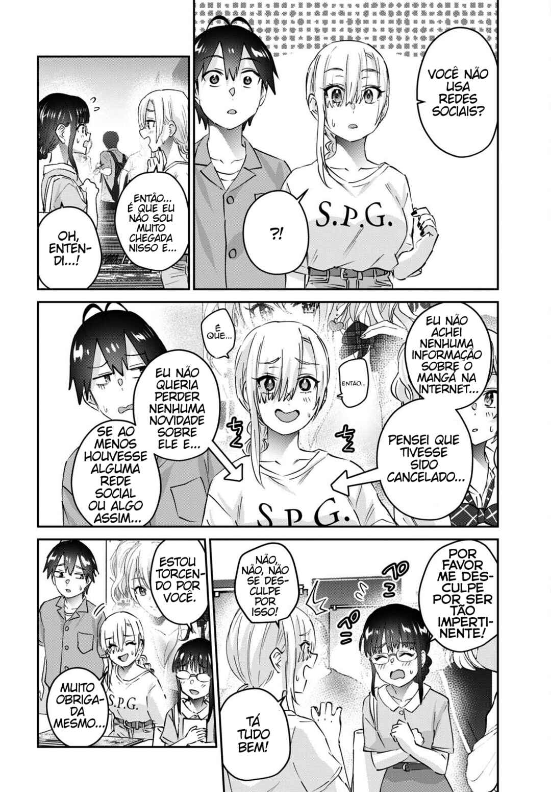 Hajimete no Gal capítulo 171 página 9