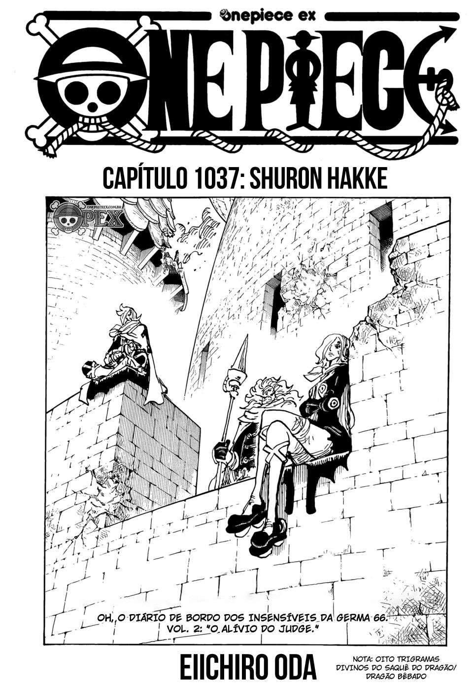 One Piece capítulo 1037 página 1
