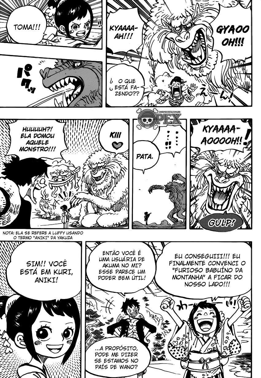 One Piece capítulo 911 página 11