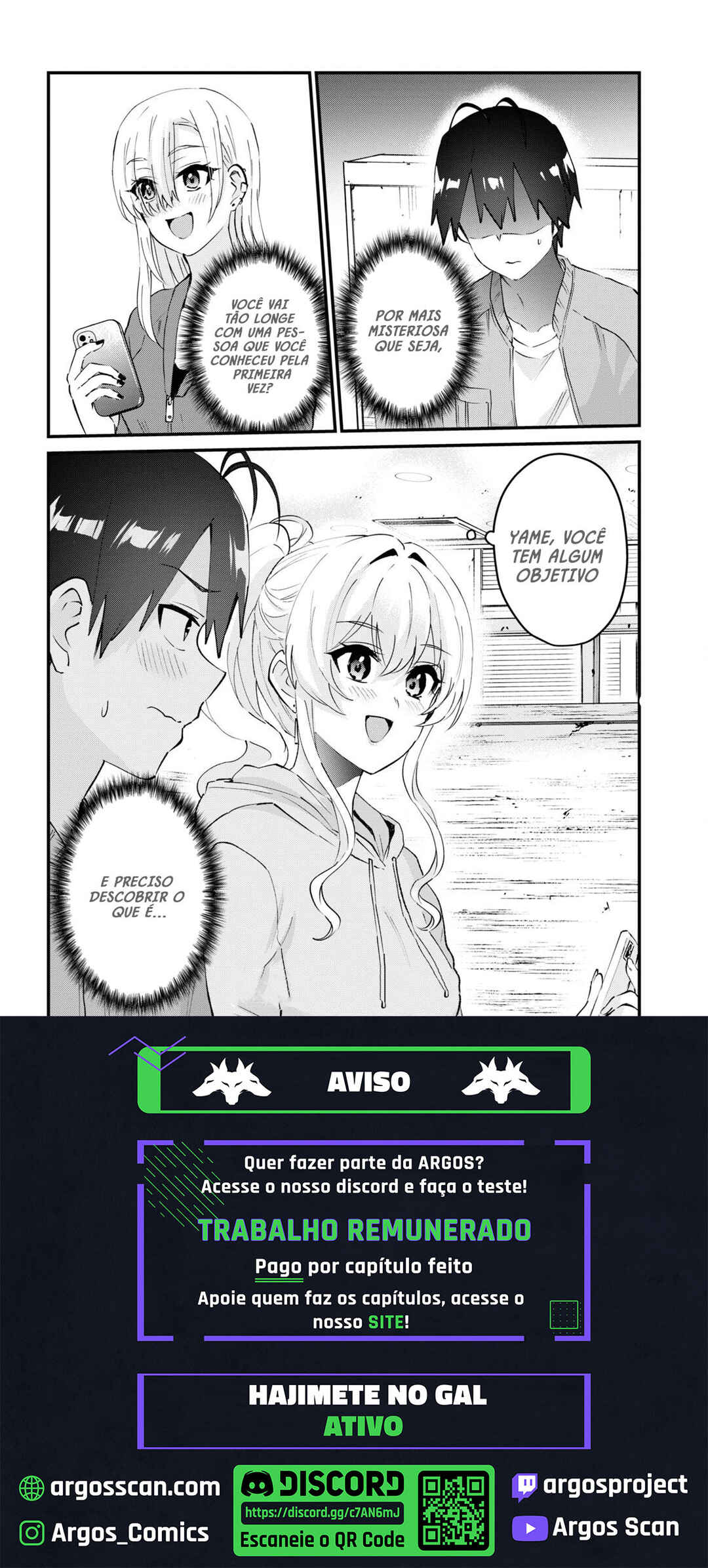 Hajimete no Gal capítulo 142 página 13