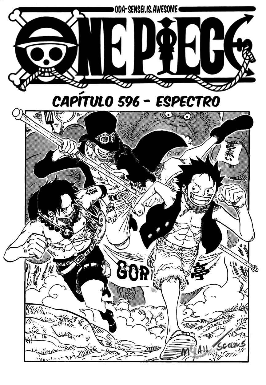One Piece capítulo 596 página 1