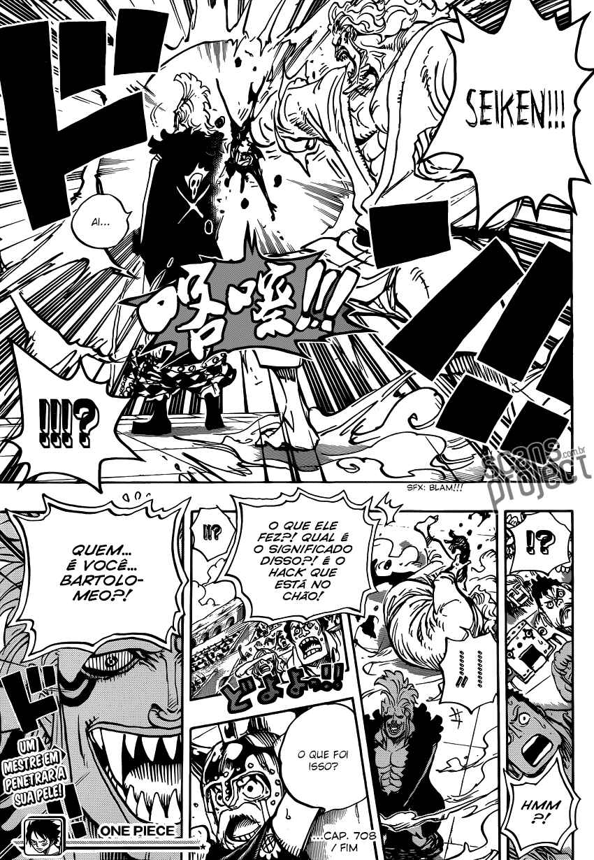 One Piece capítulo 708 página 16