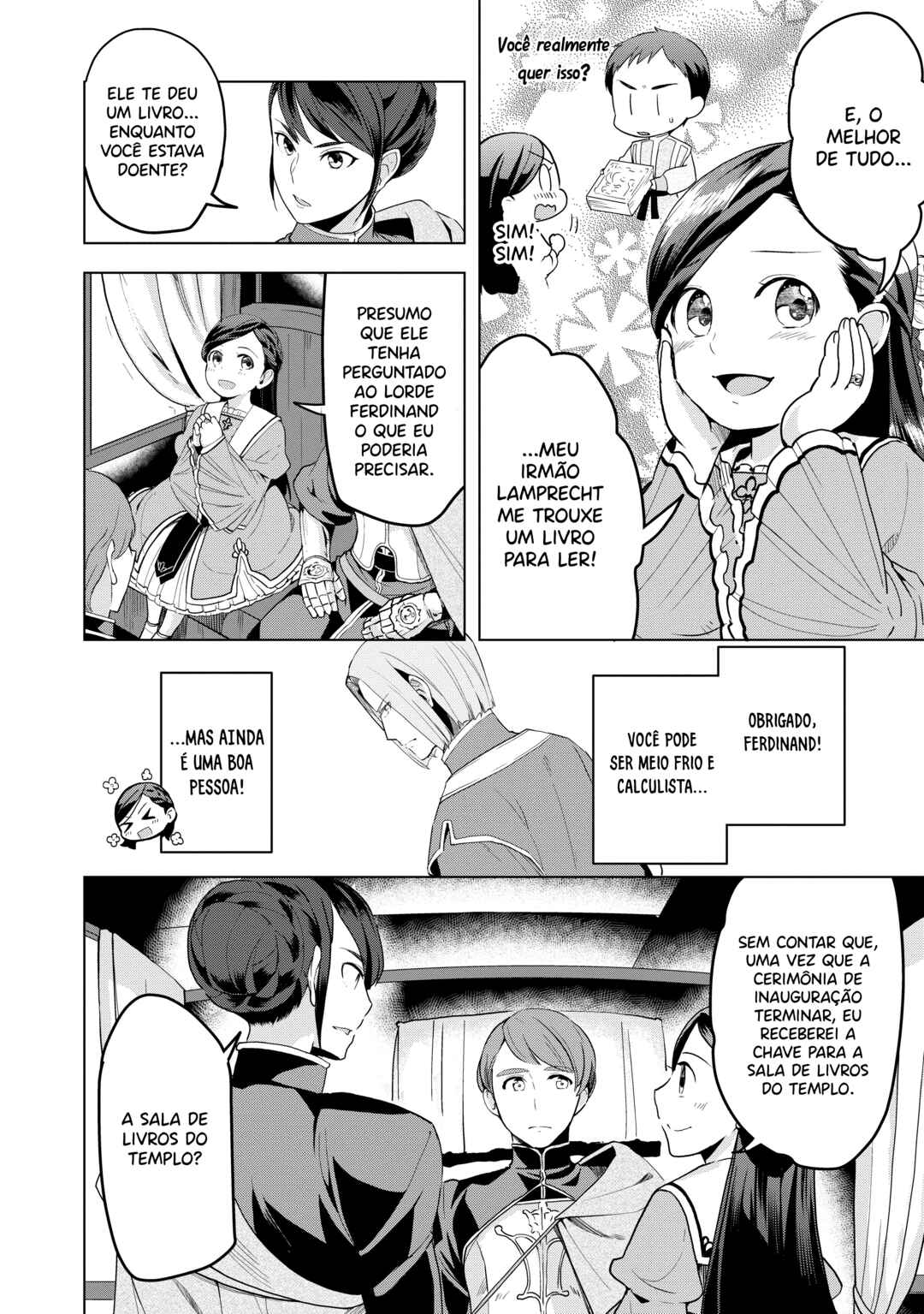 Honzuki no Gekokujou: Shisho ni Naru tame ni wa Shudan o Erandeiraremasen—Dai-3 Bu: Ryouchi ni Hon o Hirogeyou! capítulo 4 página 4