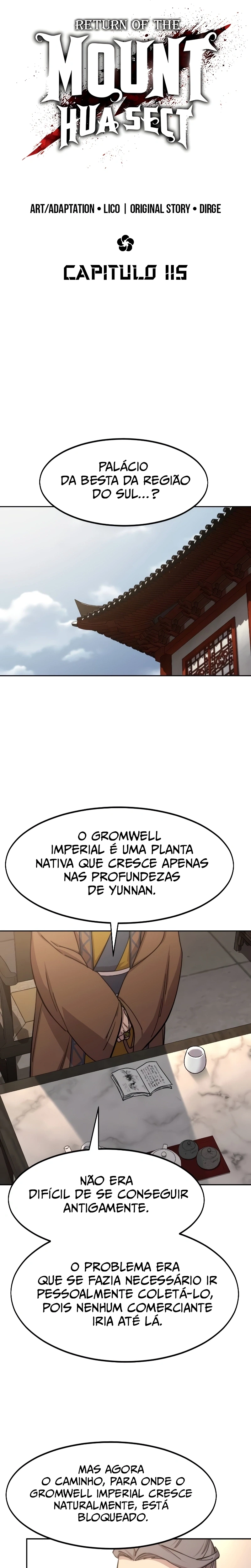 O Retorno da Seita do Monte Hua capítulo 115 página 8