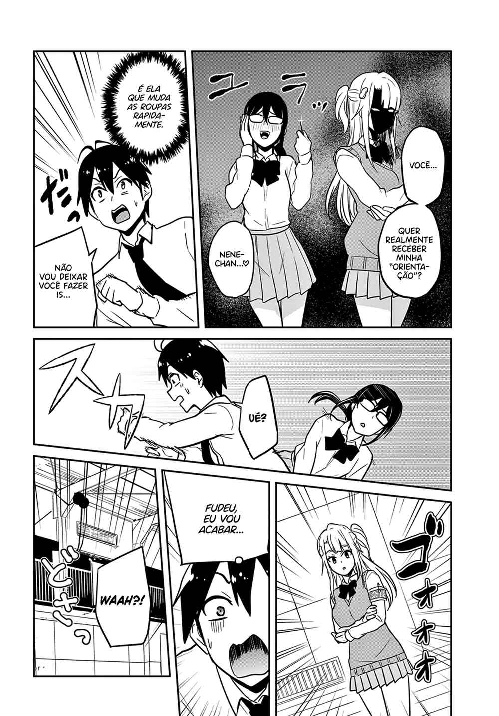 Hajimete no Gal capítulo 71 página 8