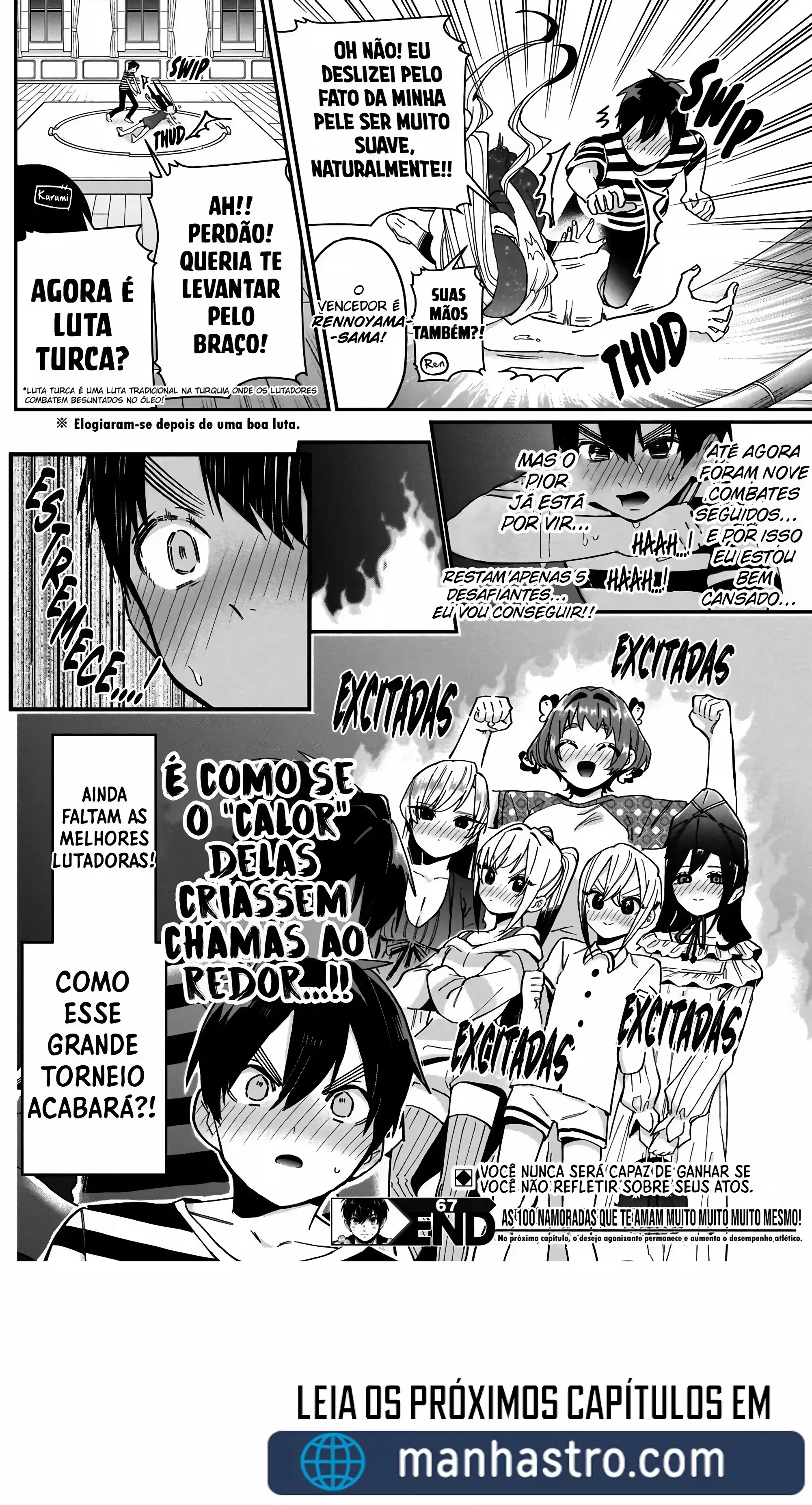 Kimi no Koto ga dai dai dai dai dai suki na 100-nin no Kanojo capítulo 67 página 21