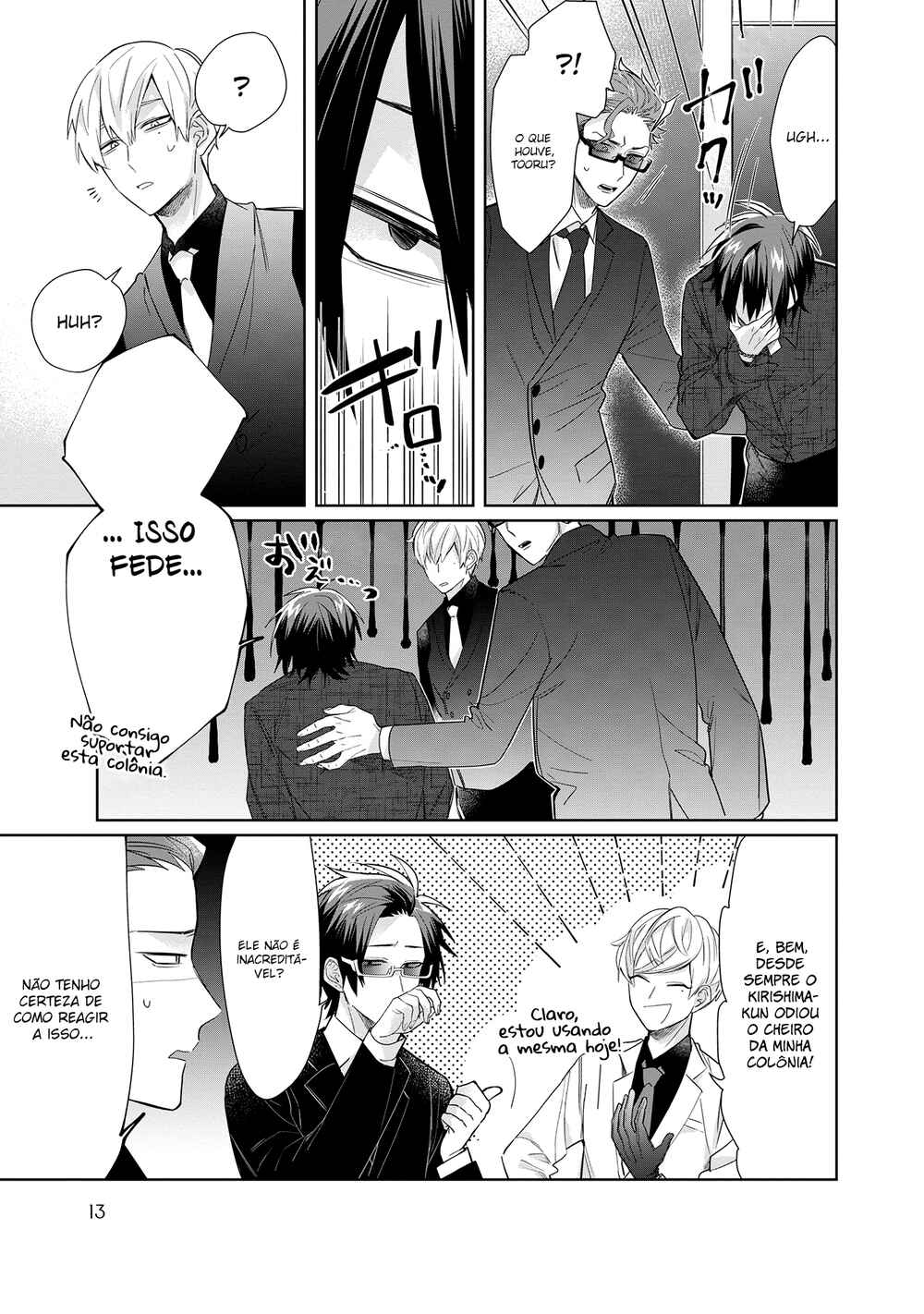 Kumichou Musume to Sewa-gakari capítulo 40 página 13