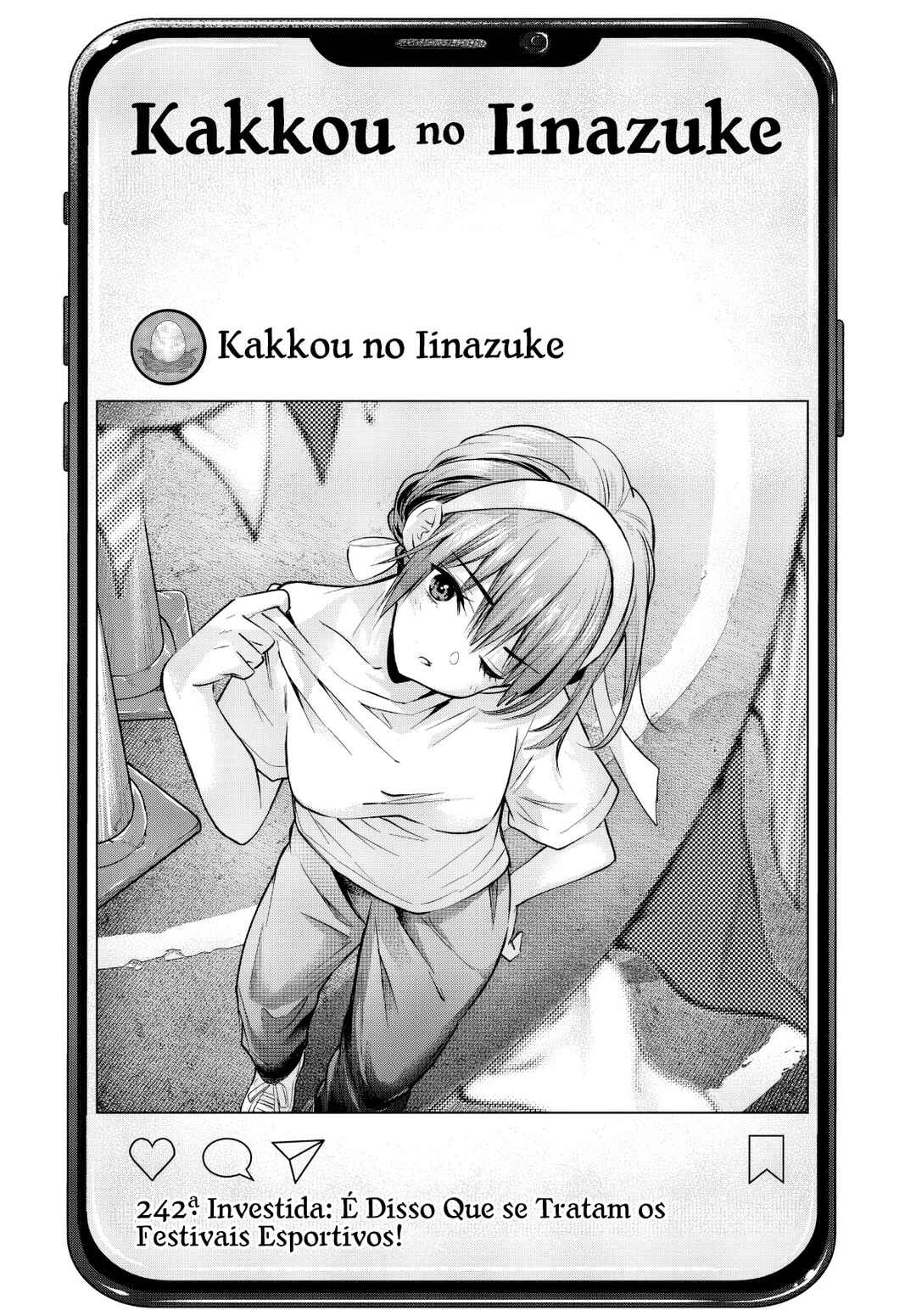 Kakkou no Iinazuke capítulo 242 página 2