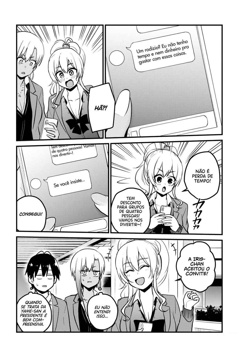 Hajimete no Gal capítulo 90 página 5