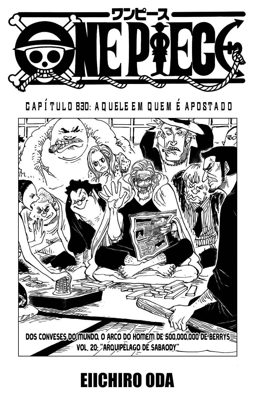 One Piece capítulo 830 página 2