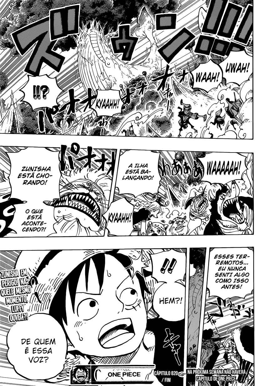 One Piece capítulo 820 página 19