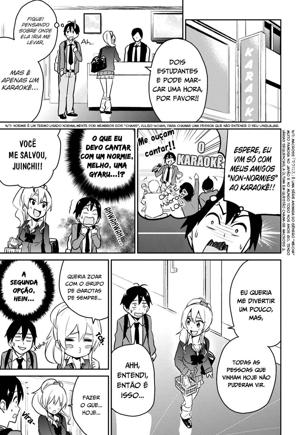 Hajimete no Gal capítulo 6 página 4