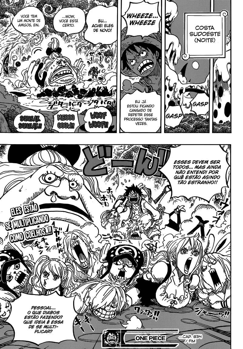 One Piece capítulo 834 página 18