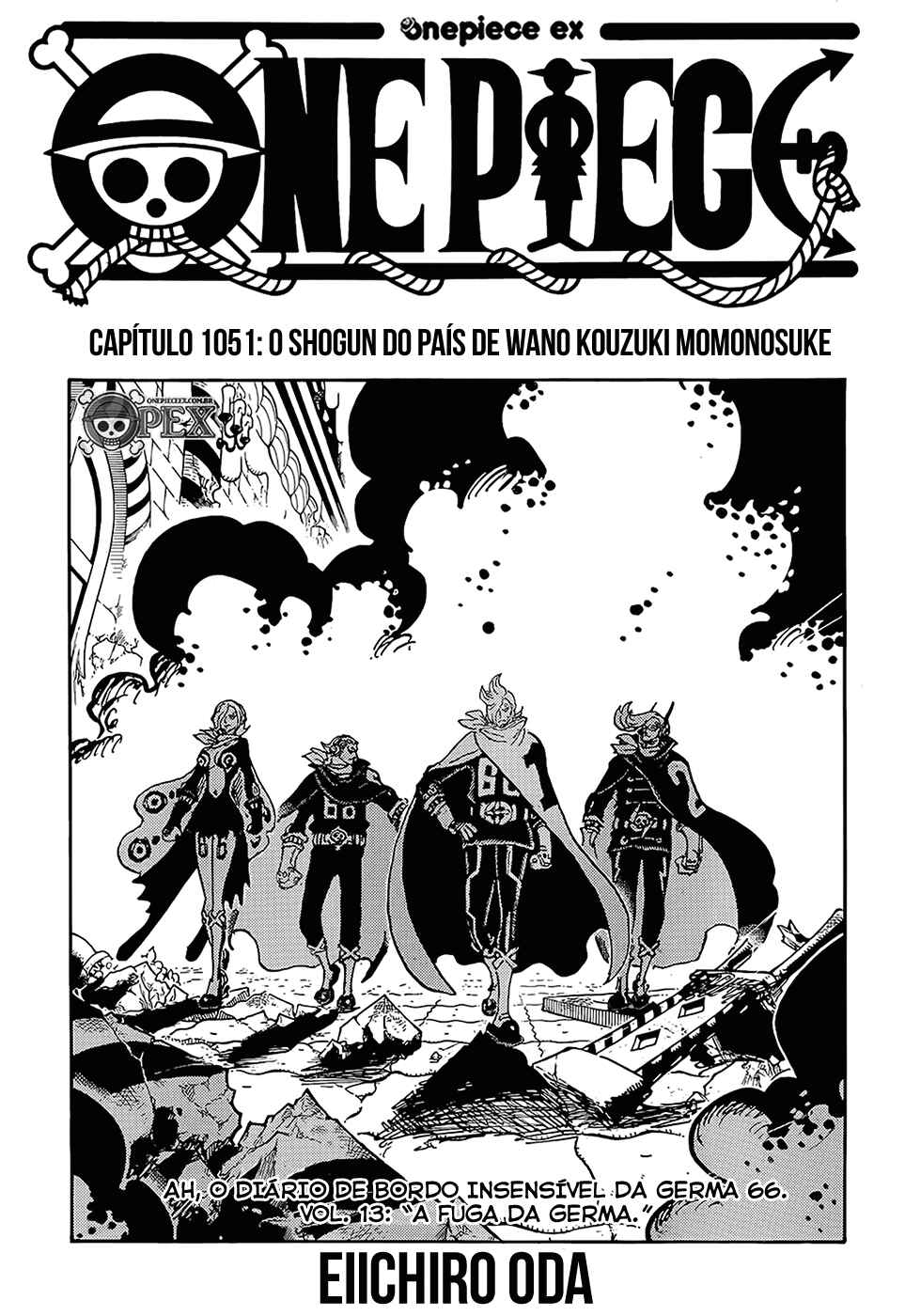 One Piece capítulo 1051 página 1