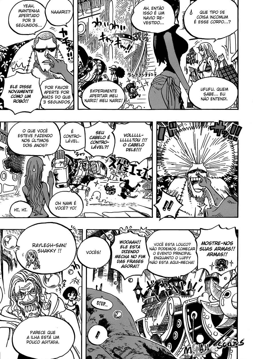 One Piece capítulo 600 página 17