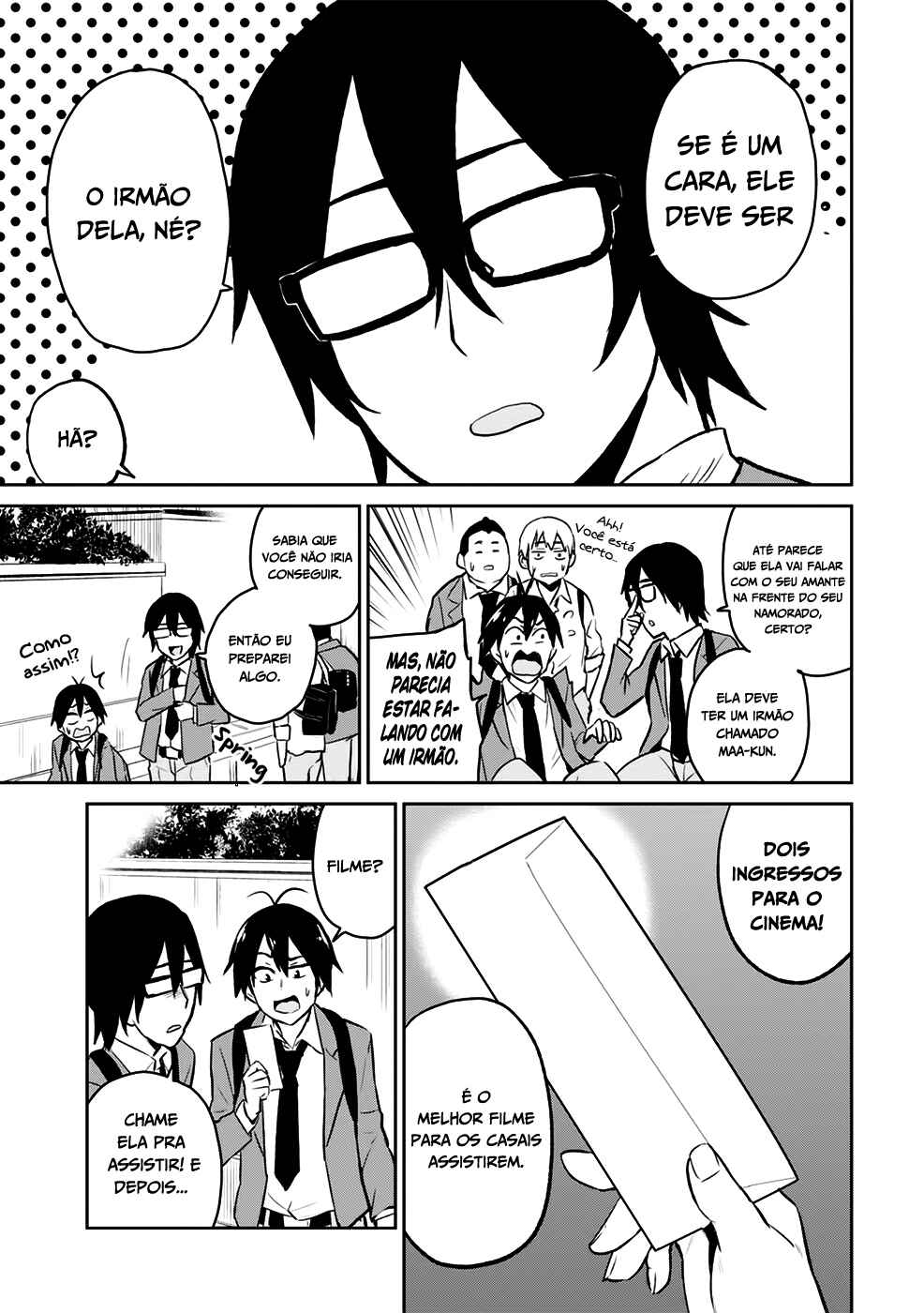 Hajimete no Gal capítulo 7 página 4