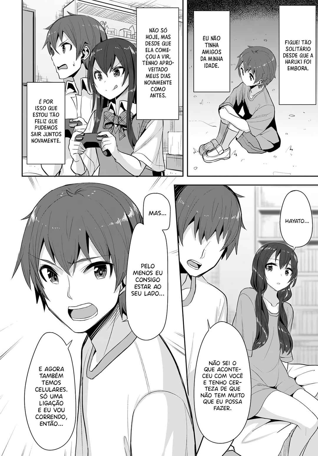 Tenkousaki no Seiso Karen na Bishoujo ga, Mukashi Danshi to Omotte Issho ni Asonda Osananajimi datta Ken capítulo 11 página 7