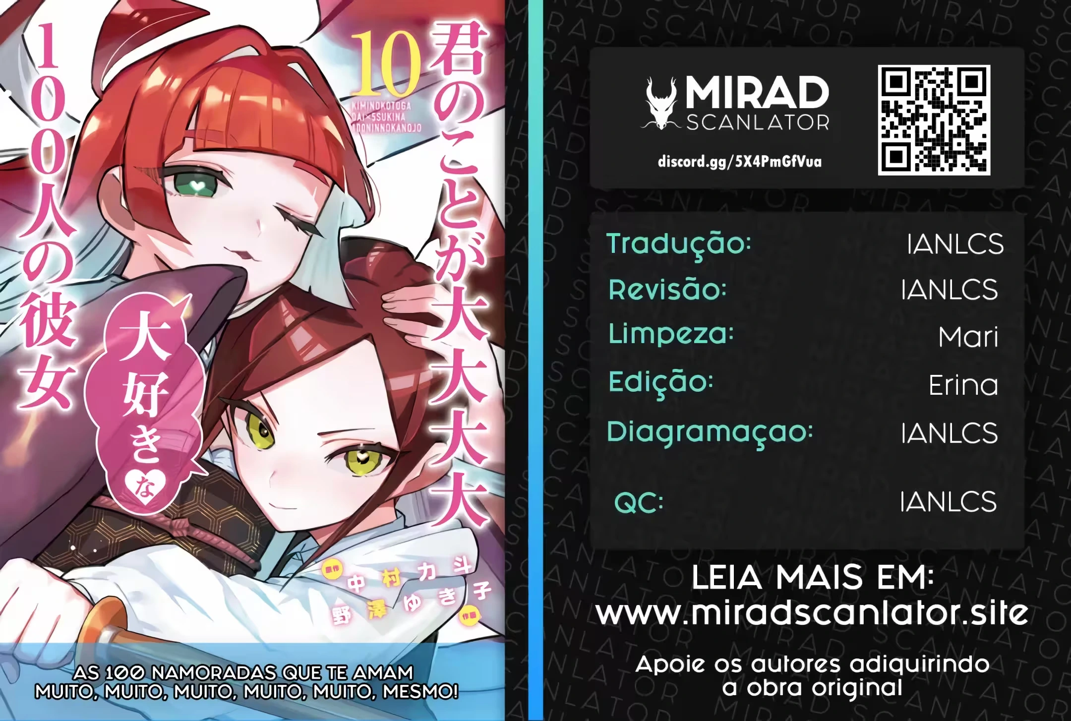 Kimi no Koto ga dai dai dai dai dai suki na 100-nin no Kanojo capítulo 100 página 1