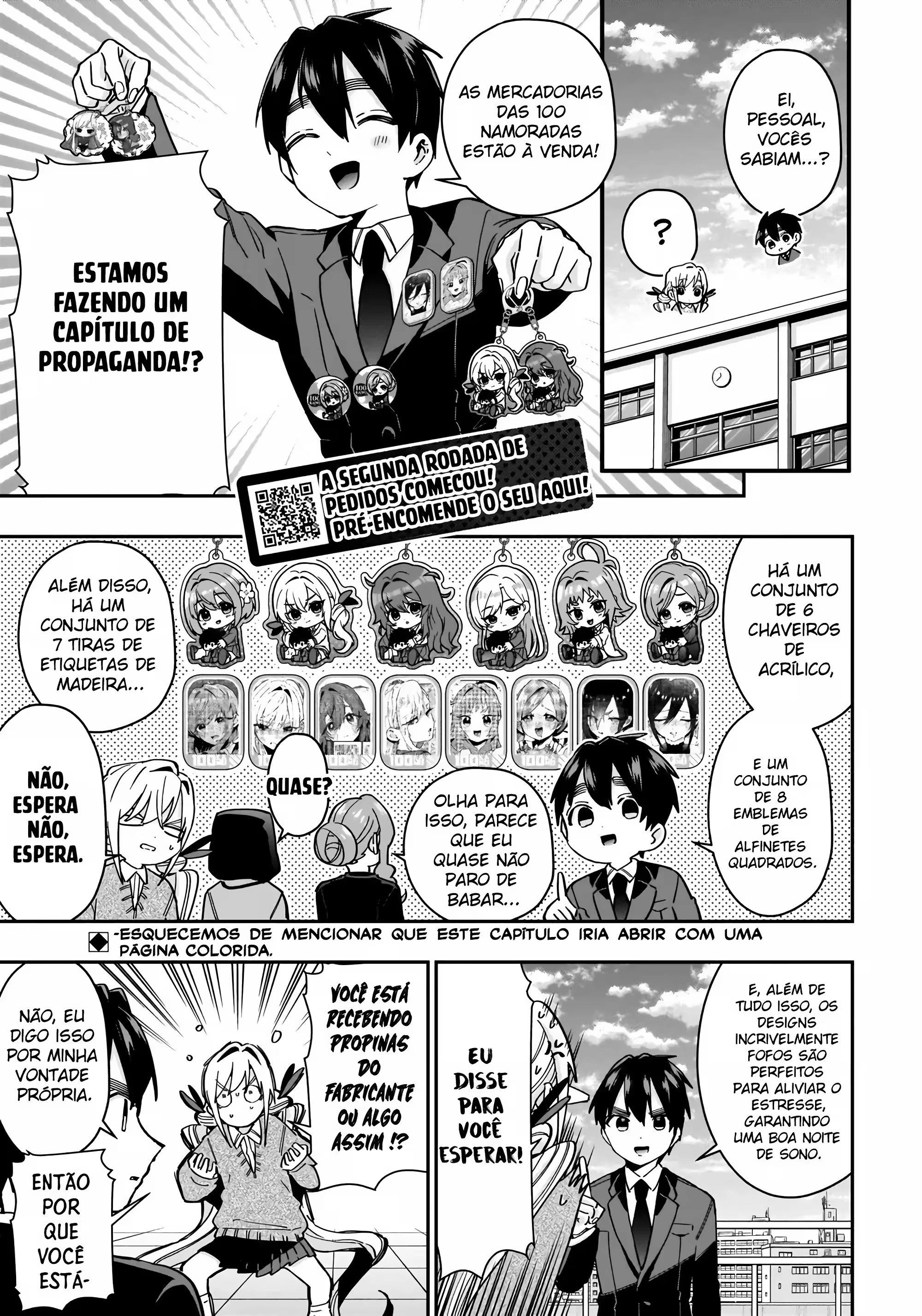 Kimi no Koto ga dai dai dai dai dai suki na 100-nin no Kanojo capítulo 53 página 3