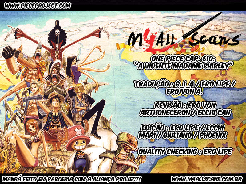 One Piece capítulo 610 página 1