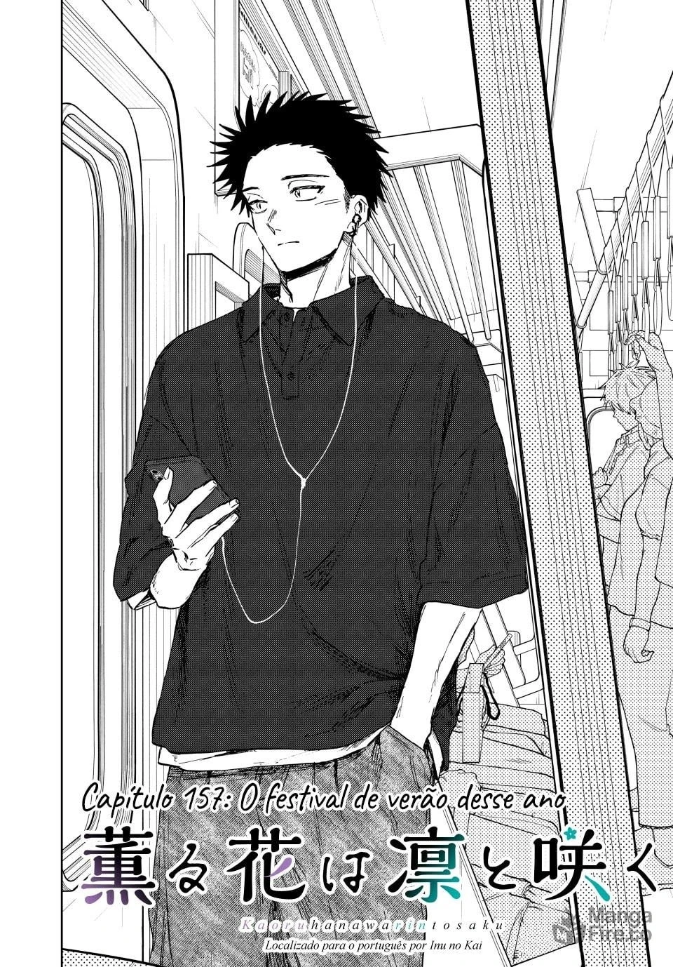 Kaoru Hana Wa Rin To Saku capítulo 157 página 3