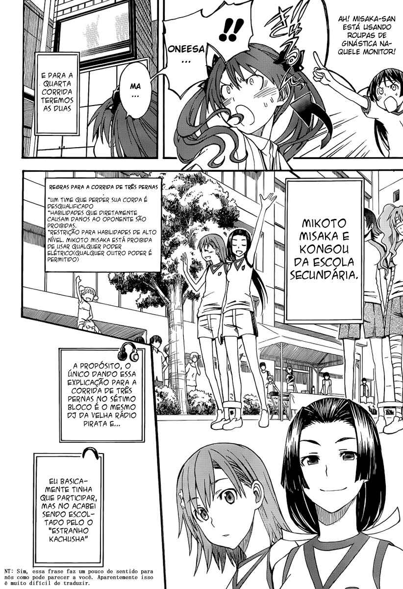 Toaru Majutsu no Index Gaiden: Toaru Kagaku no Railgun capítulo 44 página 12