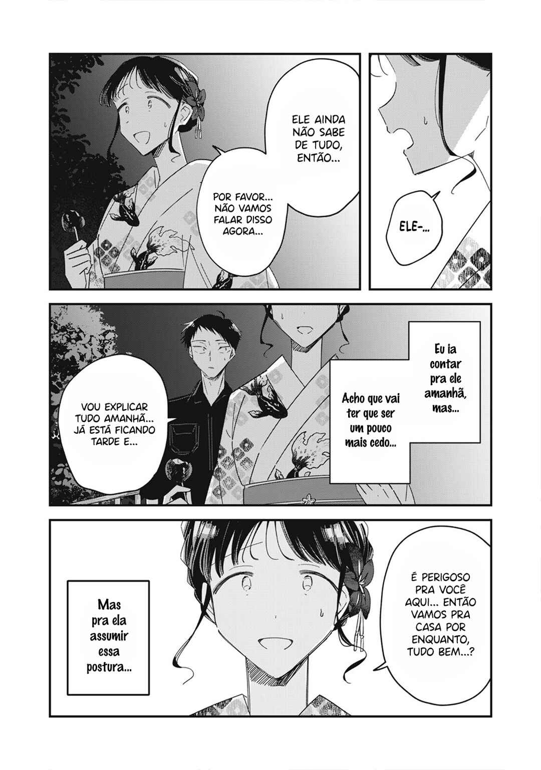 Yachiru-san wa Homeru to Nobiru capítulo 14.1 página 8